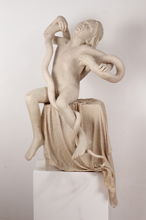 untitled, 2012, polyester and marble dust, 100x50x50cm